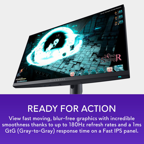 Monitor Para Videojuegos Alienware Aw2724dm 27 Qhd 180 Hz
