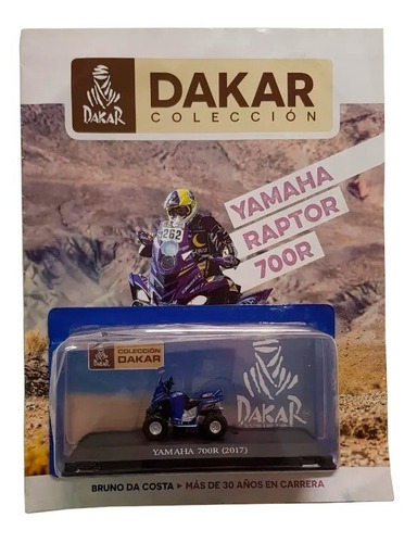 Imagen 10 de 10 de Libros + Coleccionables Dakar Cuatriciclos Yamaha 1 Y 2
