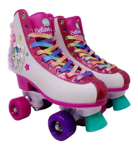 Patines Onix Unicornio Talla 22 Para Ni as 4 Ruedas Env o gratis