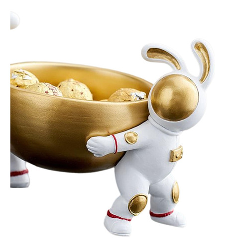 Escultura Snack Bandeja Cosmética Pastel 19cmx13cmx15cm