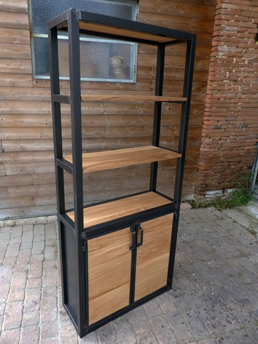 Imagen 3 de 10 de Muebles A Medida En Hierro Y Maderas ,trabajos De Obra .