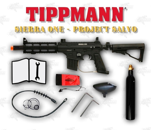 Marcadora Co2 Tippmann Project Salvo Sierra Gotcha Xtreme P