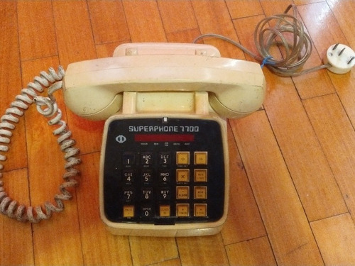 Telefono Antiguo Made In Usa Superphone 7700 