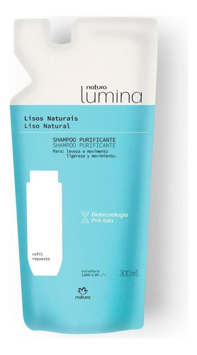 Repuesto Shampoo Liso Natural Lumina - Yesi Natura