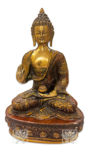 Buda Meditando En Bronce Vdq21-211 1041 / Ambienteyaromas