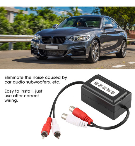 Filtro Estéreo, Aislamiento De Coche, Amplificador Automotri