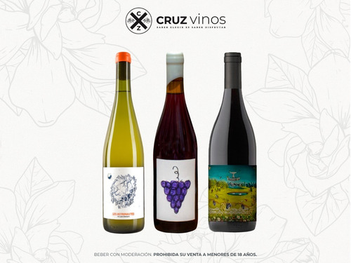 Imagen 1 de 1 de Vinos Box Naturales Les Astronautes Familiacassone Krontiras