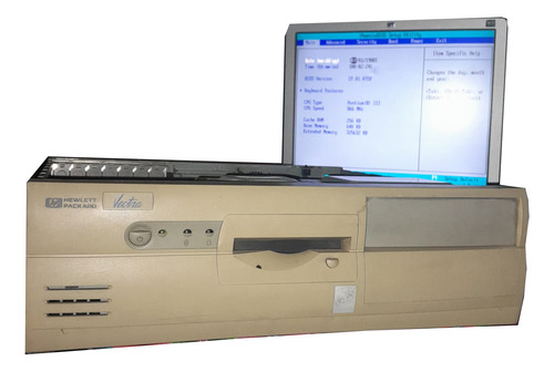 Pc Retro Coleccionista Hp Vectra Vl400 Ram 384mb (Usado)