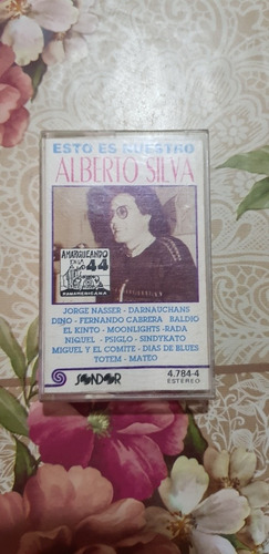 Cassette Alberto Silva ( Dino Sindikato Totem, Kinto Mateo