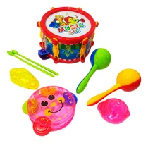 Comprar Instrumentos Musicales Para La Novena Navideña Tambor Juguet