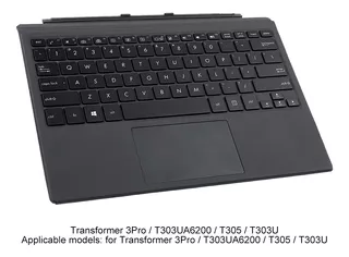 Negro Tablet Dock Us Teclado Para Asus Transformer 3pro T303