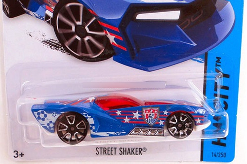 Hot Wheels # 14/250 - Street Shaker - 1/64 - Bff62