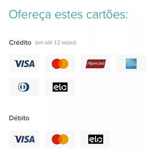 Imagem 8 de 8 de Maquininha Passa Cartão Com Chip Mini Point Maquina Credito