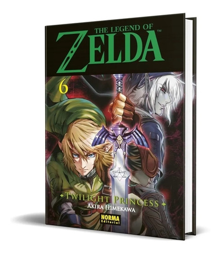 Libro Legend Of Zelda 6 Twilight Princess [ Manga ] Español