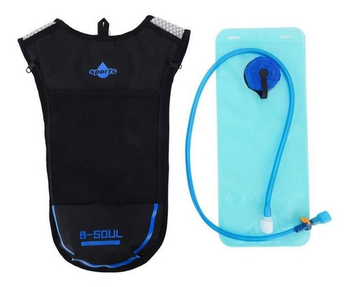 Mochila B-soul Impermeável E Bolsa Hidratação 2l Ciclismo