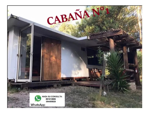 Alquiler Temporada Cabañas Balneareo La Esmeralda Rocha