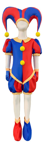 Disfraz De Cosplay Numérico Pomni De Lyus Para Adultos