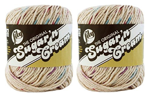 Hilo Sugar'n Cream Con Estampado Ombres Y Popurrí