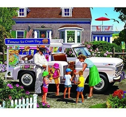 Puzzles Ice Cream Truck Puzzle De 1000 Piezas