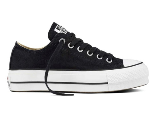 Zapatilla Mujer Converse Ctas Lift Ox 560250c Black