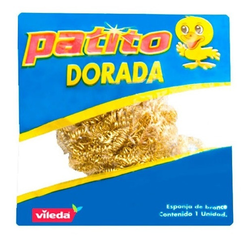 Esponja Dorada Eco Patito X 10 Gr