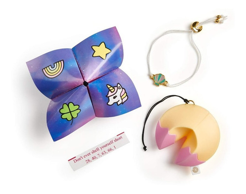 Kit Pulseras Lucky Fortune Galleta De La Suerte 4 Galletas