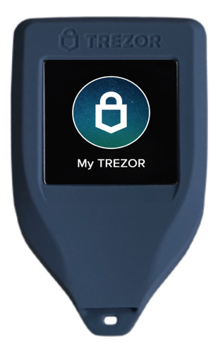 Trezor Model T Funda Silicona Hardware Wallet Azul Original