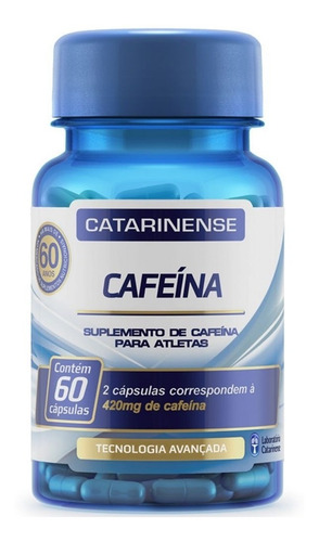 Cafeina - 60 Cápsulas - Catarinense