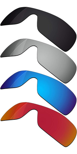 Reemplazo De Lentes Polarizadas De Rockshell Para Oakley Bat