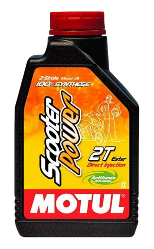 Motul Scooter 2 Tiempos Power 100% Sintético Yamaha Bws Vesp