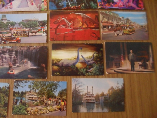 Lote 26 Postales Disneylandia Años 60