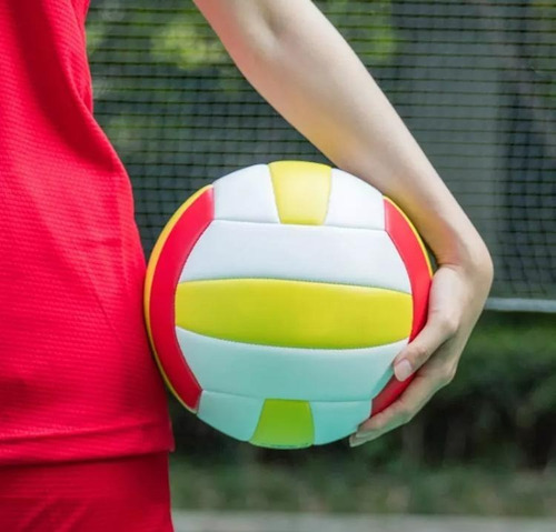 Bola De Vôlei E Volleyball Quadra Areia Couro Sintético