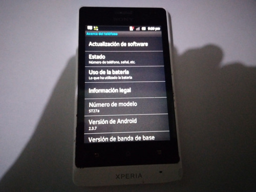 Sony St27a Xperia Go Telcel