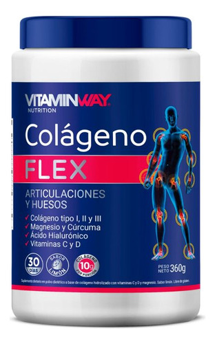 Vitamin Way Colágeno Bebible Articulaciones X 360gr Sabor Cítrico