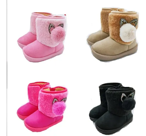 Bota pantufla niña sales