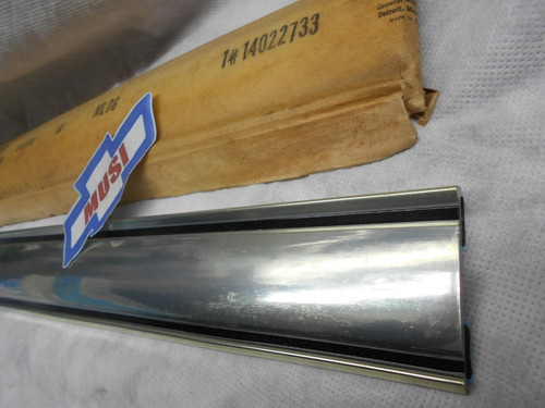 Moldura Lateral Para Silverado Original Gm Americana