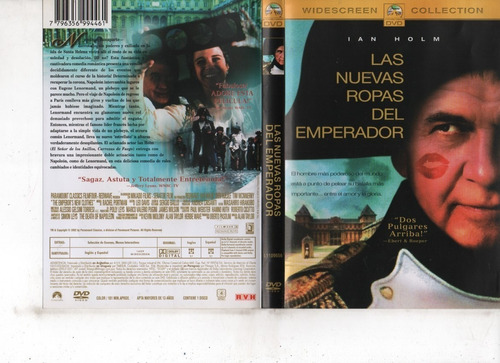 Las Nuevas Ropas Del Emperador - Dvd Original - Buen Estado