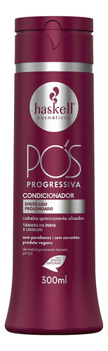 Kit Haskell Pós Progressiva 3 Produtos 300ml Liso Sem Frizz