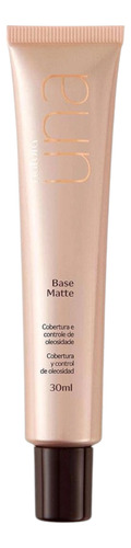 Base De Maquillaje Matte Una Natura 30 Ml Tono A Elegir
