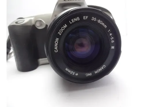 Câmera Canon Eos 500 N Lentes Canon Zoom52mm | Parcelamento sem juros
