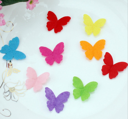 100 Pces Formas De Feltro Para Artesanato Feltro Applique