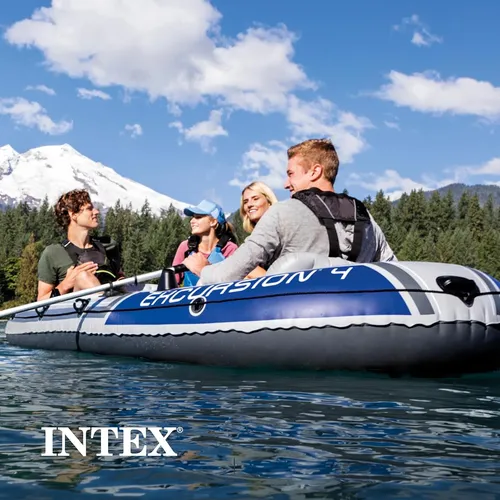 Intex Serie De Botes Inflables De Excursión: Incluye Remos