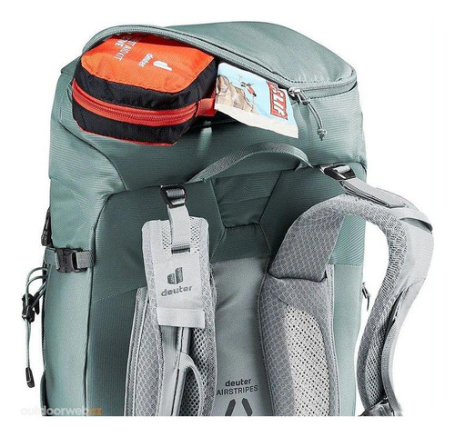 Mochila Ataque Trail Pro 34 Litros Sl Azul Petróleo - Deuter