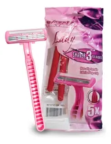 Comprar 50 Rastrillos Desechables Económico Wetell Lady Tres Navajas