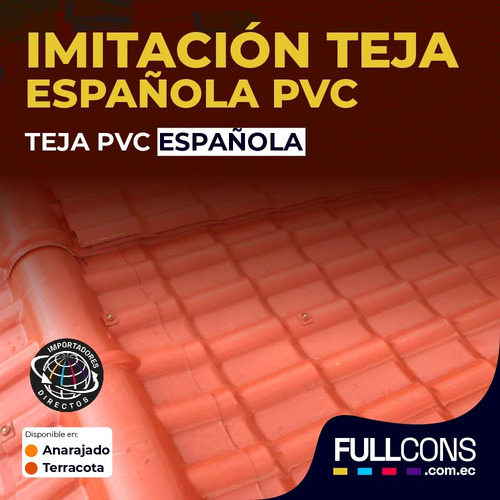 Imagen 1 de 6 de Vendo Planchas De Policarbonato Alveolar Tejas Españolas Pvc