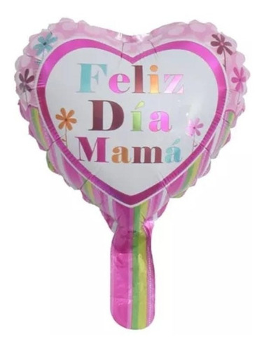 50 Globos Feliz Día De La Madre Te Quiero Mamá Mini Deco