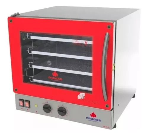 Prp-004 G2 Forno Turbo Elétrico Vermelho 127v Vivicake