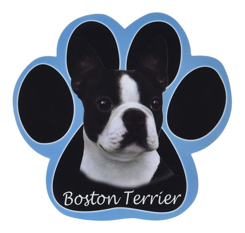 Boston Terrier Dog Paw Antideslizante Mousepad