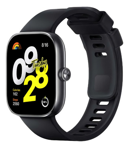 Smartwatch Xiaomi Redmi Watch 4 M2315w1 1.97 Preto Preto Preto Cinza-escuro