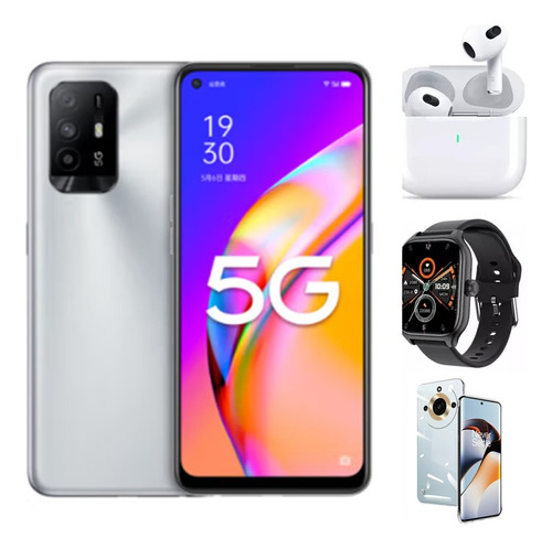 Oppo A95 5g Dual Sim 128 Gb Plata 8 Gb Ram